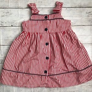 Gymboree Red, White, and Blue Baby 6-12 mo Dress